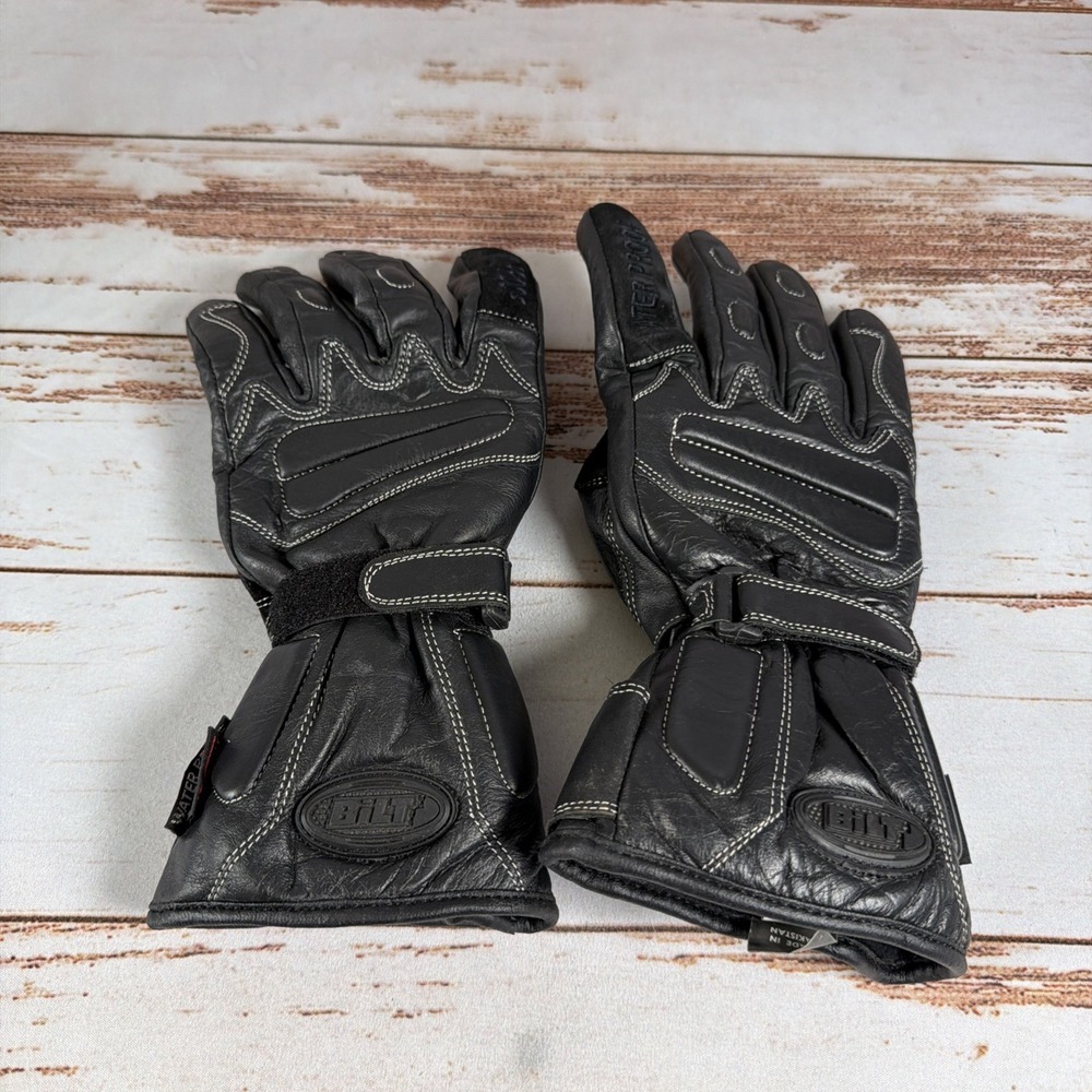 BILT Waterproof Insulated Motorcycle Gloves Size M